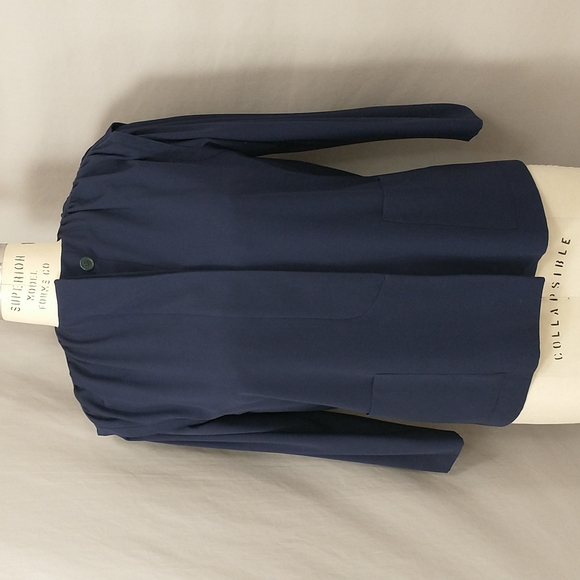 80's Vintage Giorgio Armani Italy Designer Jacket Pleated Shoulders sz 42 XL